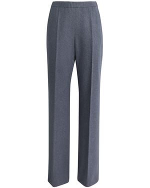 Nomadissem Wool Tailored Pants - Blue