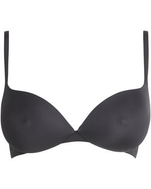 Skims Ultimate Nipple Wireless Push-Up Bra - Black
