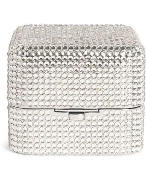 Judith Leiber Miniature 'Say Yes' Box - White