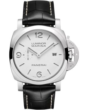Panerai Stainless Steel Luminor Marina Watch - Grey