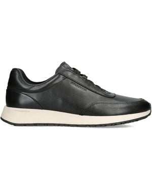 Cole Haan Leather Grandprø Luxe Mile Trainers - Black