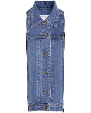 Veronica Beard Denim Dickey - Blue