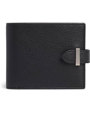 dunhill Small Capra Leather Alfred Wallet - Black
