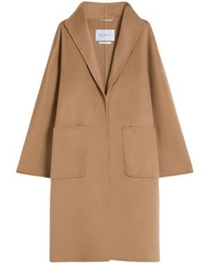 Max Mara Cashmere Lilia Coat - Natural