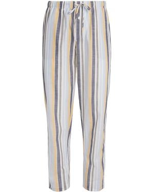 Hanro Cotton Night & Day Pajama Bottoms - Gray