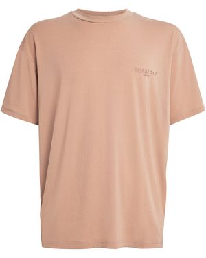 REPRESENT 247 Oversized Team 247 T-Shirt - Natural