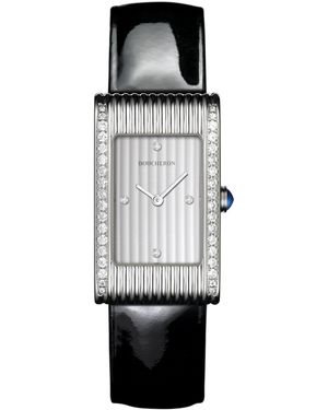 Boucheron Stainless Steel And Diamond Reflet Watch - Multicolour