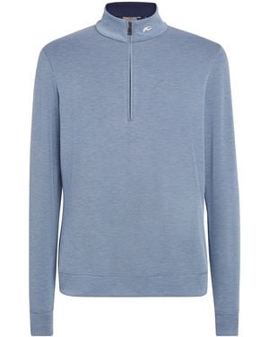 Kjus Essentials Quarter-Zip Sweatshirt - Blue