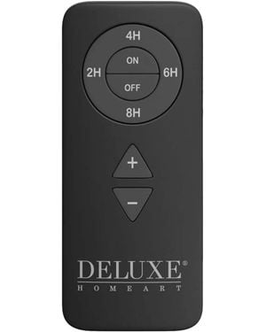 Deluxe Homeart Led Light Remote Control - Black