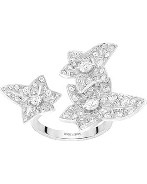 Boucheron And Diamond Lierre De Paris Ring - White