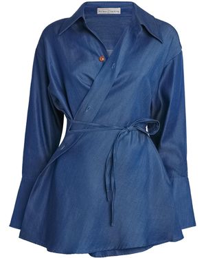 Palmer//Harding Denim Drift Shirt - Blue
