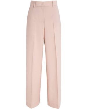 Weekend by Maxmara Virgin Wool Tailored Pants - Pink