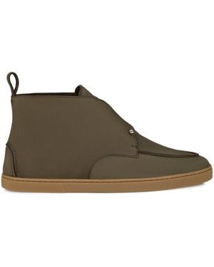 Christian Louboutin Chambeliss Shearling Desert Ankle Boots - Brown