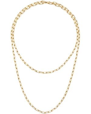 Cartier Small Santos De Long Chain Necklace - Metallic