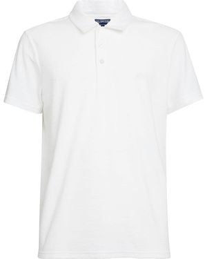Vilebrequin Towelling Polo Shirt - White
