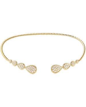 Boucheron And Diamond Serpent Bohème Choker - Brown