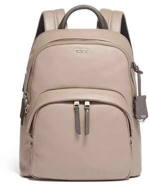 Tumi Dori Leather Backpack - Natural
