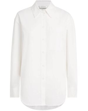 Anine Bing Cotton Scott Shirt - White