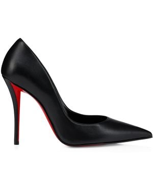 Christian Louboutin Nappa Leather Miss Z Pumps 100 - Black