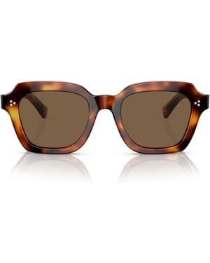 Oliver Peoples Acetate Kienna Sunglasses - Brown