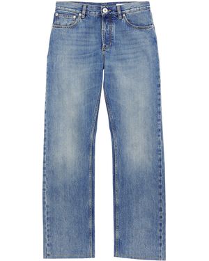 McQueen Straight-Leg Jeans - Blue