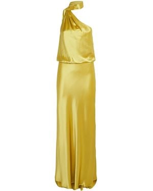 STAUD Estelle Maxi Dress - Metallic