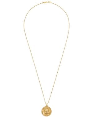 Jennifer Meyer And Diamond Good Luck Necklace - Metallic