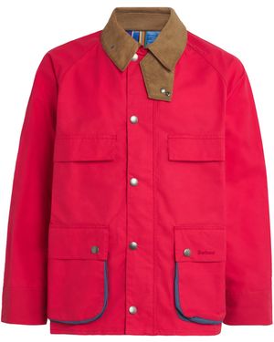 Barbour X Paul Smith Sugarlump Bedale Casual Jacket - Pink