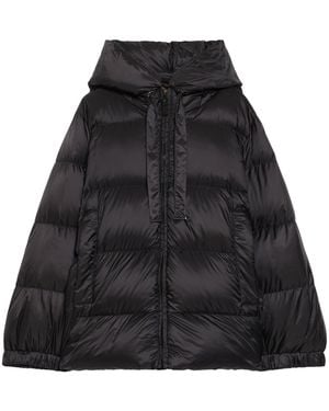 Max Mara Quilted Seia Puffer Jacket - Black