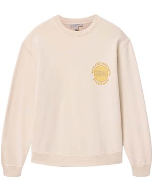 AllSaints Organic Cotton Etta Sweatshirt - Natural