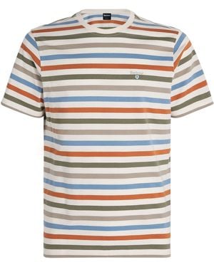 Barbour Cotton Rokeby Stripe T-Shirt - White