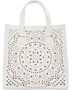 Harrods Cutwork Tote Bag - Multicolour