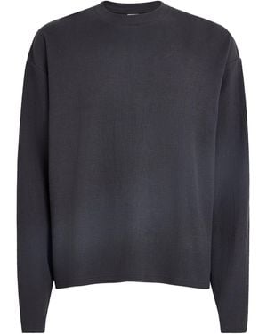Won Hundred Cotton Steven Long-Sleeve T-Shirt - Blue