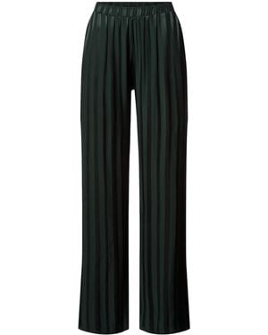 Hanro Stripe Indra Pyjama Bottoms - Black