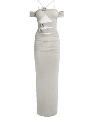 Maygel Coronel Abisso Maxi Dress - White