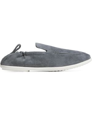 Bottega Veneta Suede Dawson Loafers - Blue