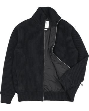 Valstar Cashmere Bomber Jacket - Black