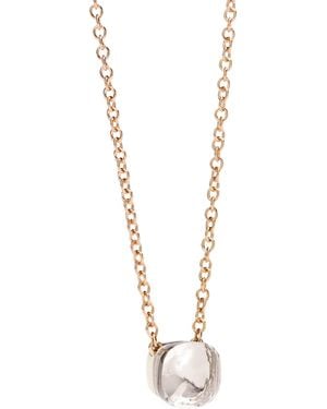 Pomellato Rose, And Topaz Nudo Necklace - Metallic