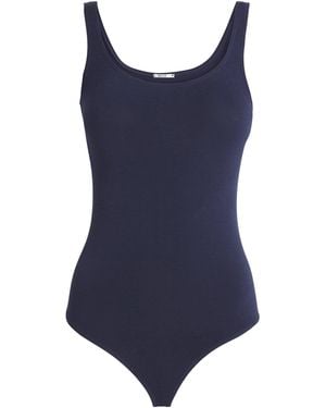 Wolford Jamaica String Bodysuit - Blue