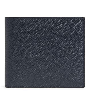 Thom Browne Leather Bifold Wallet - Blue