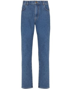 Balmain Straight Jeans - Blue
