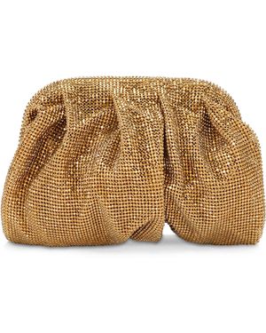 Benedetta Bruzziches Embellished Venus La Petite Clutch Bag - Brown