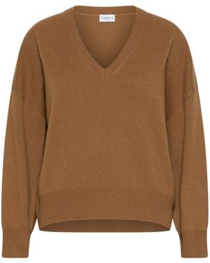 Marella Wool-Cashmere Jumper - Brown