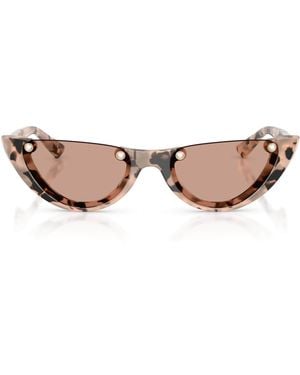 Jimmy Choo Oval Sunglasses - Pink