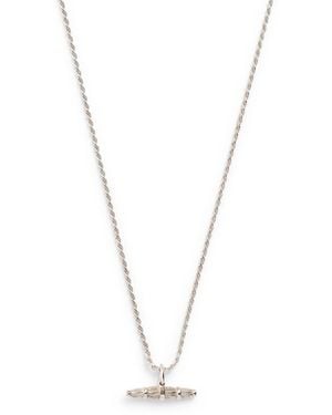 Bleue Burnham Sterling Willow Pendant Necklace - Metallic