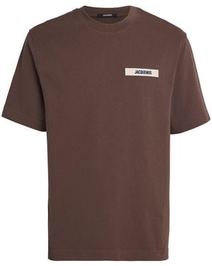 JACQUEMUS ツトン クルネック Tシャツ 255JS2992003 050 The Baseball long-sleeve t-shirt by JACQUEMUS | Official website