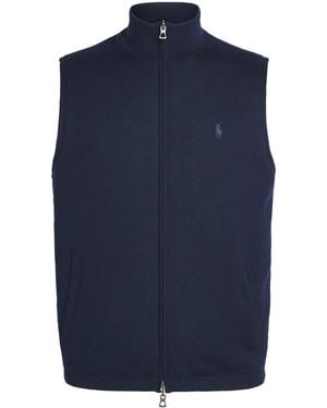 Polo Ralph Lauren Reversible Polo Pony Gilet - Blue