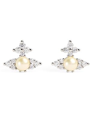 Vivienne Westwood Feodora Earrings - Natural