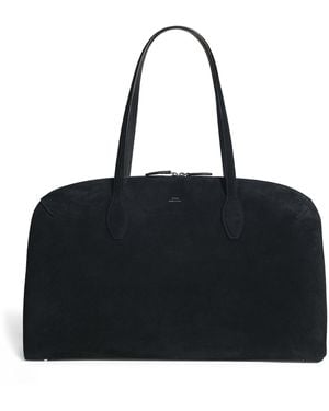 TOTEME Suede Day Shoulder Bag - Black