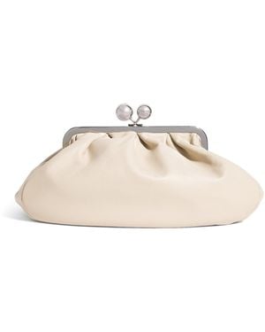 Weekend by Maxmara Medium Nappa Leather Pasticcino Bag - Natural